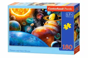 Castorland Planets and Their Moons 180 pcs