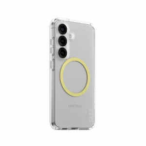 PanzerGlass CARE by PanzerGlass Urban Combat Case Transparent w. Chardonnay Qi Compatible Samsung Galaxy S25
