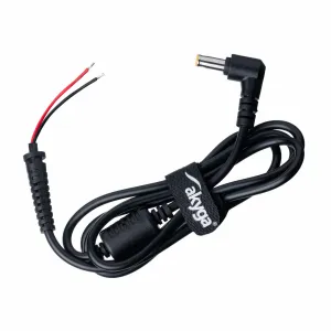 Akyga AK-SC-05 Ersatz-DC-Kabel für Notebook-Netzteil schwarz