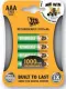JCB 4x AAA 1000mAh