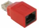 DeLOCK RJ45 Crossover Adapter male - female