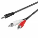Goobay 3.5mm - 2x RCA, 1m