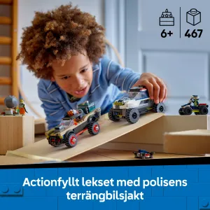 LEGO City Off-Road Police Car Chase