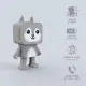 Mobility on Board Dancing Animal Wolf #3