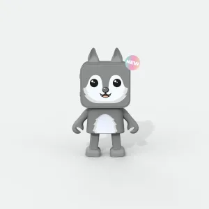 Mobility on Board Dancing Animal Wolf