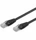 Goobay CAT 6-1500 UTP Black 15m