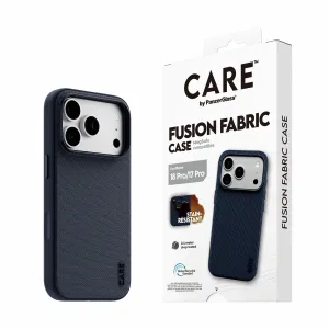 PanzerGlass CARE by PanzerGlass Fusion Fabric Case Blue w. MagSafe iPhone 18 Pro 17 Pro