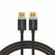 Savio DisplayPort cable 2 m Black CL-166