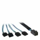 Inter-Tech 0.5m SFF 8643/4x SATA