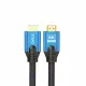 Savio HDMI (M) v2.1 cable 5m 8K copper blue-black golden tips CL-169
