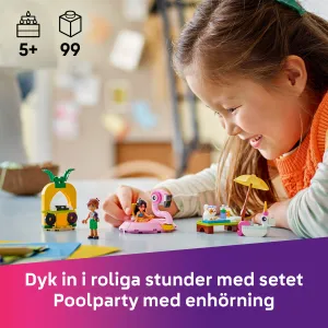LEGO Friends Unicorn & Flamingo Pool Party