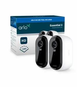 Arlo Essential VMC2280: IP Kamera 2er Pack