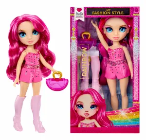 MGA Entertainment Rainbow High My Fashion Style Fashion Doll- Stella Monroe (Fuchsia)