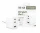 PanzerGlass empower by PanzerGlass Turbo 70W Charger incl. 2 x USB-C + USB-A EU Plug Silver White #2