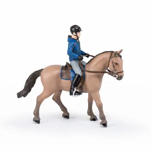 Papo Walking horse and their male rider