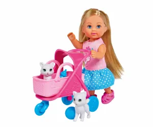 Simba Toys Evi LOVE Cat Buggy