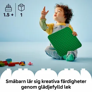 LEGO DUPLO Green Building Plate