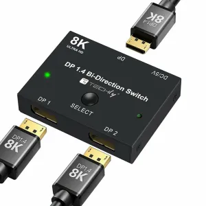 Techly IDATA-DP-2DP-8KT