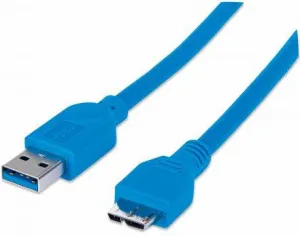 Manhattan USB 3.0, A/Micro-B, 1 m