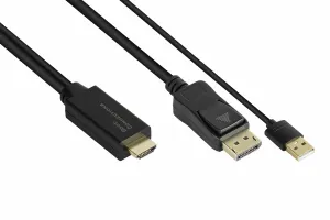 Alcasa HDMI-DP020