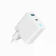 Gembird 2 Port 30W GaN USB Schnellladegerät LED Weiß TA-UC-PDQC30L-W-01 #3