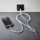 Intenso Handykette als Lade- + Datenkabel USB-C bis 1,65m lila #15