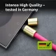 Intenso Handykette als Lade- + Datenkabel USB-C bis 1,65m neon pink #7
