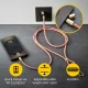 Intenso Handykette als Lade- + Datenkabel USB-C bis 1,65m neon mix #4