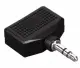 Hama 3.5mm - 2 x 3.5mm M/F