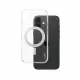 PanzerGlass CARE by PanzerGlass Case Transparent w. Silver Kickstand & MagSafe iPhone 16