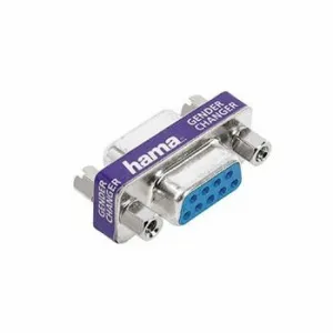 Hama Adapter/Gender Changer, 9-pin D Female Jack - 9-pin D Female Jack