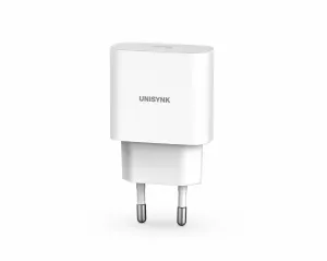 Unisynk USB-C Slim Wall Charger 20W Bulk