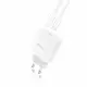 DUDAO Charger PD 20W Fast Type C Ligh. 1M white