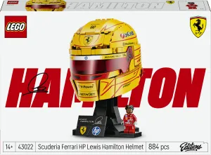 LEGO Scuderia Ferrari HP Lewis Hamilton Helmet