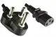 Microconnect Power cord South Africa Type B+C - C13, black, Big Plug, H05VV-F 3G 0.75 mm², 10A-250V, 1.8 m