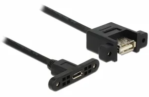 DeLOCK USB 2.0 Micro-B/A, 0.25m