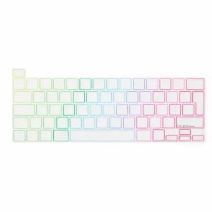 Philbert Designs Transparent/Rainbow Keyboard Cover - MacBook Pro 13 16
