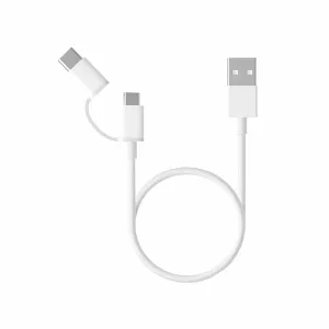 Xiaomi Mi 2-in-1 USB Cable Micro USB to Type C 30cm