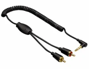 Hama 0.75m 2 x RCA - 3.5mm m/m