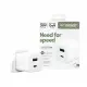 PanzerGlass empower by PanzerGlass Turbo 35W Charger incl. USB-C + USB-A UK Plug Silver White #2