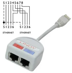 Lindy UTP Port Doubler