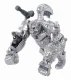 MGA Entertainment Armorsaurs Feature Villain Figure- King Chrome #14