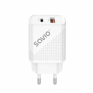 Savio LA-04 USB Type A & Type C Quick Charge Power Delivery 3.0 Indoor