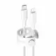 PanzerGlass empower by PanzerGlass Racing 60W USB-C to Lightning Cable USB 2.0 1.2M Silver White