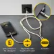 Intenso Handykette als Lade- + Datenkabel USB-C bis 1,65m beige #13