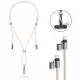 Intenso Handykette als Lade- + Datenkabel USB-C bis 1,65m beige