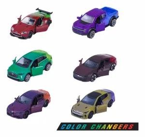 Majorette Color Changers Premium Cars