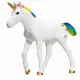 Mojo Fun Unicorn Baby Rainbow #2