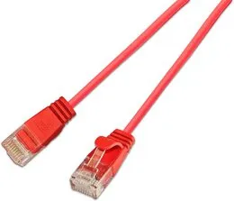 SLIM Patchcords SLIM-L-UU-K6A 0.1 RD