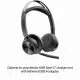HP Poly Voyager Focus 2 Microsoft Teams Certified USB-C-C Headset +USB-C/A Adapter +Charging Stand #11